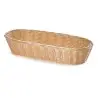 Tablecraft Oblong Handwoven Basket Natural 15"x6"x3" - Polypropylene Cord - Set of 12