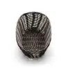 Tablecraft Oval Handwoven Basket Brown 10"x6.5"x3" - Polypropylene Cord - Set of 12