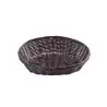 Tablecraft Oval Handwoven Basket Brown 9"x6"x2.25" - Polypropylene Cord - Set of 12