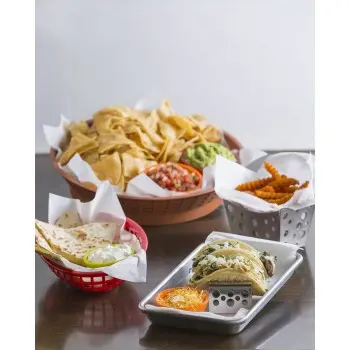 Tablecraft Taco Taxi Taco Taxi - Stamped Circle 5.625"x2.25"x1.5" - Stainless Steel (18/0) Holds 2-3 Tacos