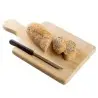 Tablecraft Bread Board With Knife Slot 13.5"x7.5"x.8" - Wood (Rubberwood)
