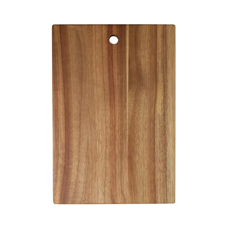 Tablecraft Acacia Collection Rectangular Serving Board 18"x11.875"x.75" - Acacia Wood