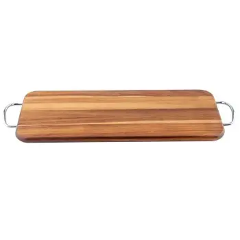 Tablecraft Acacia Collection Rectangular Serving Board 19.75"x7"x1.25" - Acacia Wood