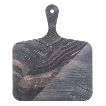 Tablecraft Barnwood Collection Rectangular Serving Paddle Brown 10"x12"x.5" - Melamine