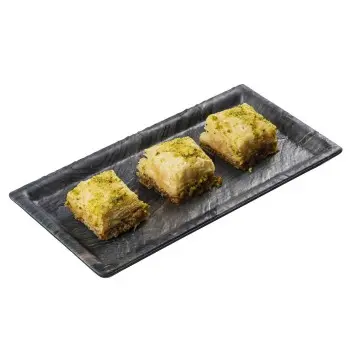 Tablecraft Barnwood Collection Rectangular Serving Tray Brown 11"x5.75"x.5" - Melamine