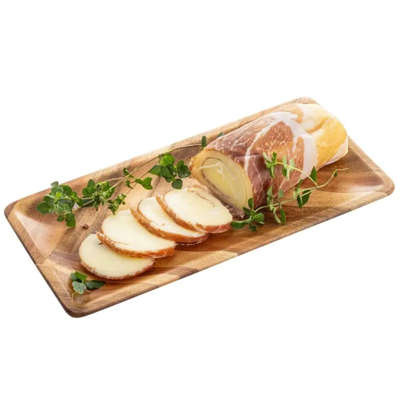 Tablecraft Acacia Collection Rectangular Tone on Tone Serving Plate 9.75"x4.75"x.75" - Acacia Wood
