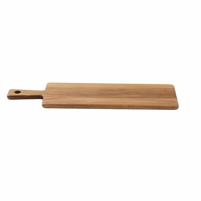 Tablecraft Acacia Collection Rectangular Serving Board 22"x8"x.75" - Acacia Wood