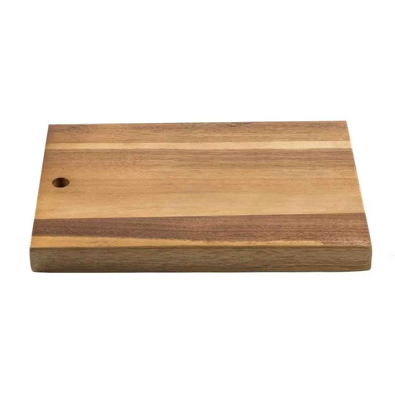 Tablecraft Acacia Collection Rectangular Serving Board 12"x8"x.75" - Acacia Wood Tablecraft Acacia Collection Rectangular Serving Board 12"x8"x.75" - Acacia Wood