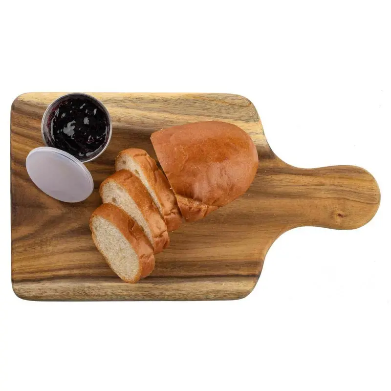 Tablecraft Bread Board 13.5"x7.75"x.8125" - Acacia Wood