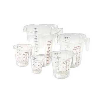 Winco PCMP-25 Winco Polycarbonate Measuring Cup - 1 Cup Measuring Cups and Spoons