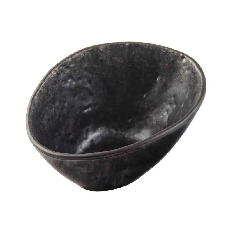 Tablecraft Lunara Collection Serving Bowl 13 Oz. Brown 6.375"x5"x3.75" - Melamine