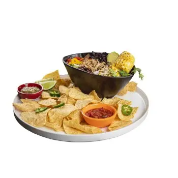 Tablecraft Lunara Collection Serving Bowl 3 Brown 9"x6"x3.875" - Melamine