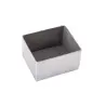 Tablecraft Rectangular Sugar Packet Holder 3.25"x2.5"x1.75" - Stainless Steel (14-1)