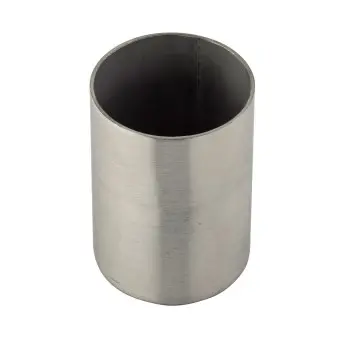 Tablecraft Round Sugar Packet Holder 2"x2"x2.75" - Stainless Steel (14-1)