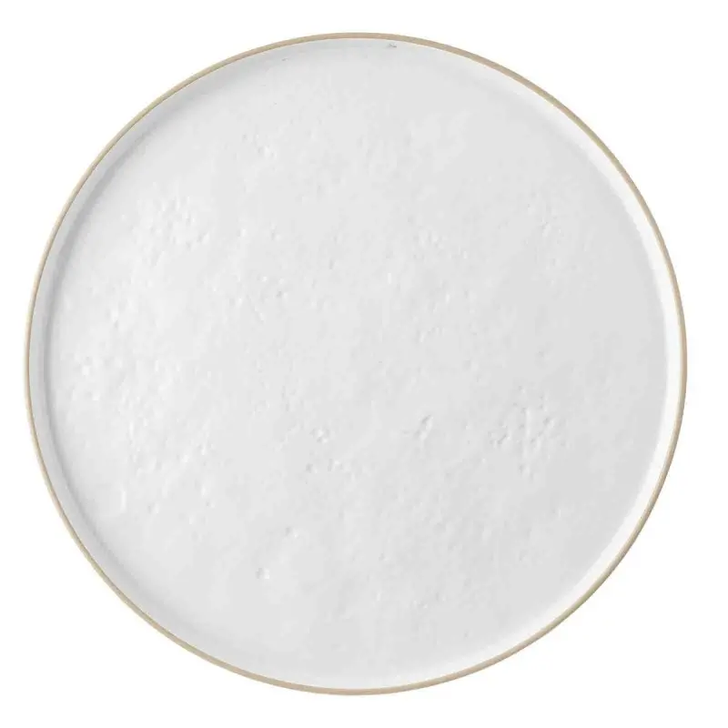 Tablecraft Europa Collection Round Serving Platter White/Beige 16"x16"x.875" - Melamine Tablecraft Europa Collection Round Serving Platter White/Beige 16"x16"x.875" - Melamine