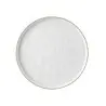 Tablecraft Europa Collection Round Serving Platter White/Beige 10.75"x10.75"x.875" - Melamine