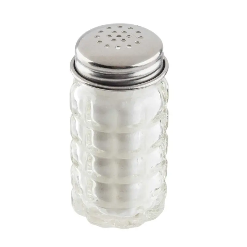 Tablecraft Nostalgia Collection Salt & Pepper Shakers 1.5 Oz. - Glass (Clear Soda Lime Glass) - Set of 4