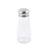 Tablecraft Round Salt & Pepper Shakers 3 Oz. 1.875"x1.875"x4.5" - Glass (Clear Soda Lime Glass) - Set of 24