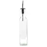 Tablecraft Oil & Vinegar Bottles 8.5 Oz. 1.875"x1.875"x10.375" - Glass - Set of 12