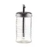Tablecraft Beehive Collection Shaker 12 Oz. 3"x3"x6.625" - Glass (Clear Soda Lime Glass) Pour Spout Top - Set of 12
