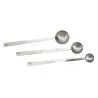 Tablecraft Long Handled Coffee Scoop 1 TBSP - Tablespoon 8.75"x1.45"x.9" - Stainless Steel (18/8)