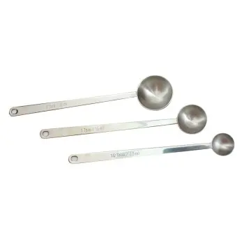 Tablecraft Long Handled Coffee Scoop 2 TBSP - Tablespoon 9"x1.75"x1" - Stainless Steel (18/8)