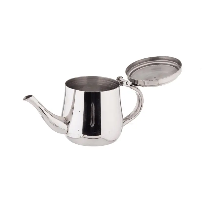Tablecraft Gooseneck Teapot 1 6.25"x3"x3.875" - Stainless Steel (200 Series)