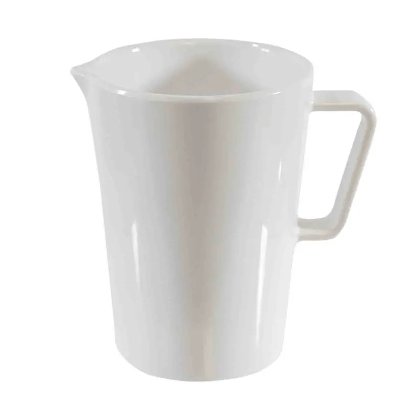 Tablecraft Sierra Collection Creamer 7 Oz. White 3.875"x2.875"x3.875" - Melamine - Set of 12