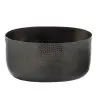 Tablecraft Crackle Collection Beverage Tub 2.5 Gallon Black 15.25"x10.75"x7.5" - Powder Coated Aluminum