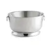 Tablecraft Remington Collection Round Beverage Tub 8.75 Gallon 22"x20.5"x11" - Stainless Steel (14-1)