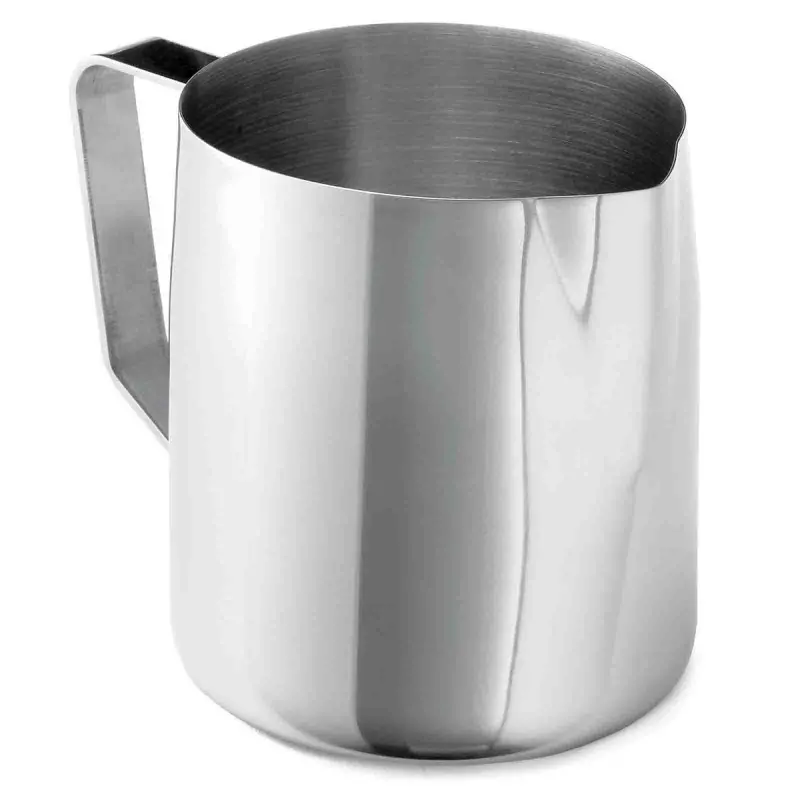 Tablecraft Frothing Cup 36 Oz. 5.875"x4.25"x5" - Stainless Steel (203 EZ)