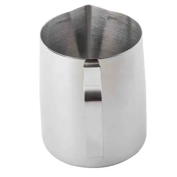 Tablecraft Frothing Cup 36 Oz. 5.875"x4.25"x5" - Stainless Steel (203 EZ)