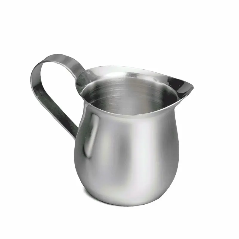 Tablecraft Bell Creamer 3 Oz. 3.25"x1.875"x2.375" - Stainless Steel (200 Series)
