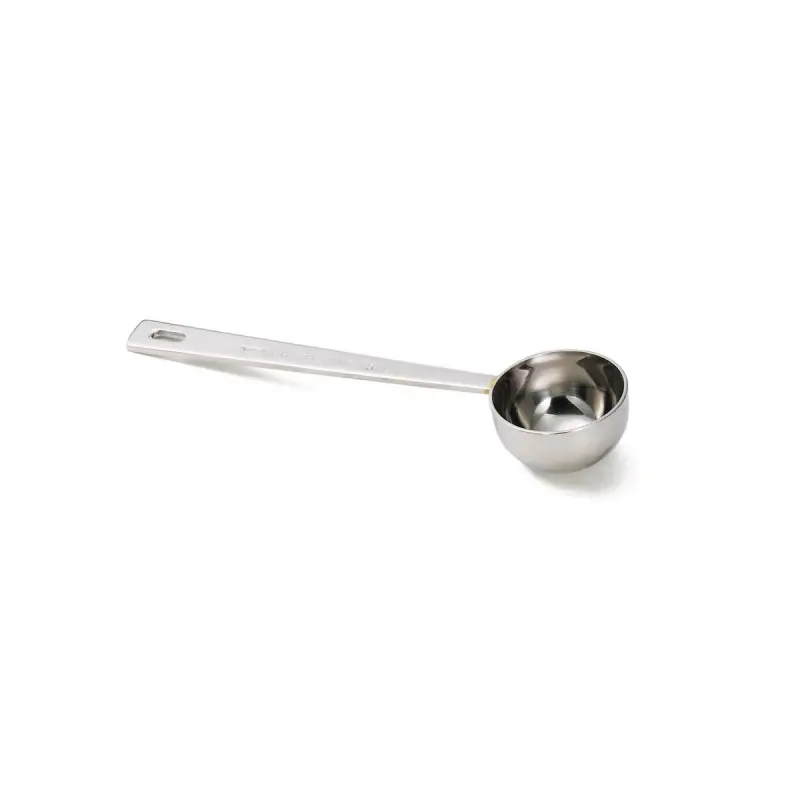Tablecraft Coffee Scoop 1 TBSP - Tablespoon 5.75"x1.4375"x.9" - Stainless Steel (18/8)