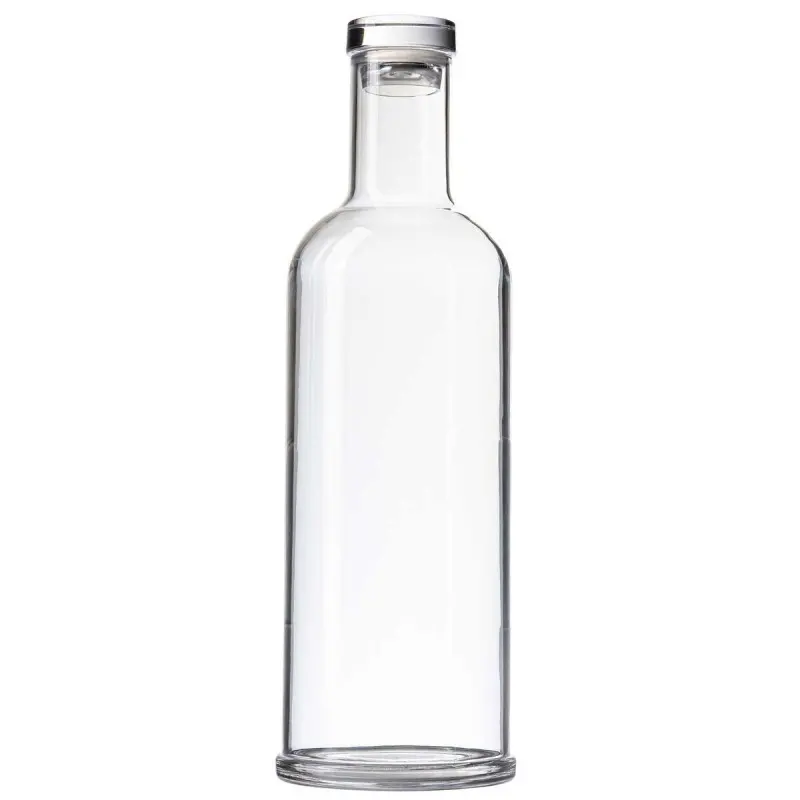 Tablecraft Carafe with Lid 34 Oz. Clear 3.5"x3.5"x11.25" - Styrene Acrylonitrile (SAN) Tablecraft Carafe with Lid 34 Oz. Clear 3.5"x3.5"x11.25" - Styrene Acrylonitrile (SAN)
