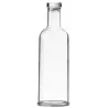 Tablecraft Carafe with Lid 34 Oz. Clear 3.5"x3.5"x11.25" - Styrene Acrylonitrile (SAN)