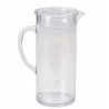 Tablecraft Pitcher With Lid .5 Gallon Clear 7"x4.5"x9.875" - Styrene Acrylonitrile (SAN)