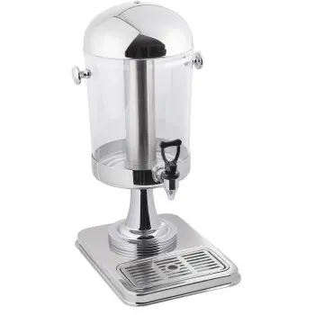 Tablecraft Single Beverage Dispenser 2.1 Gallon 10.25"x13.625"x22.75" - Polycarbonate (PC)