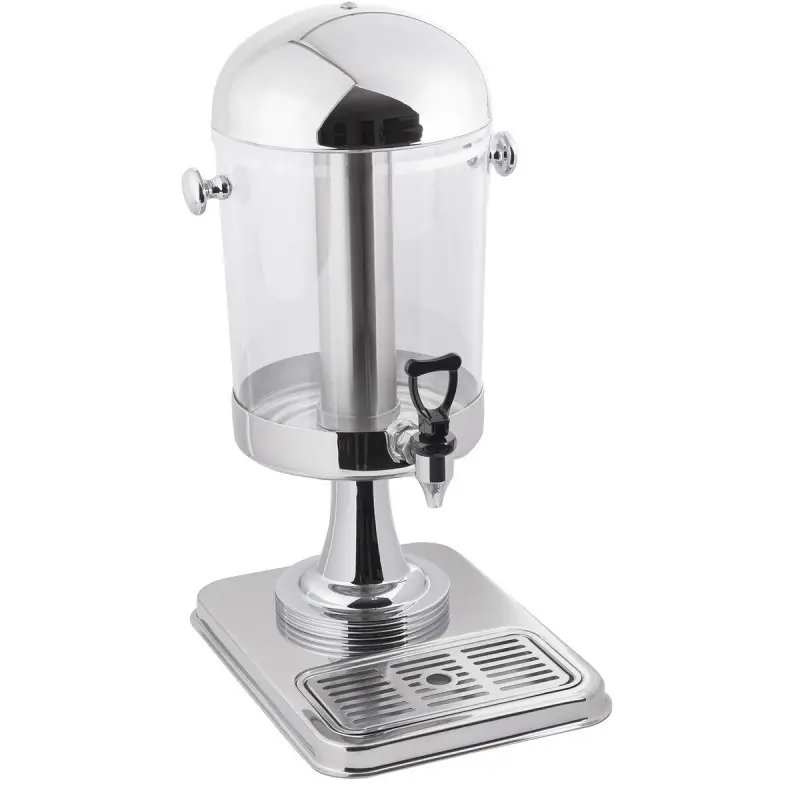 Tablecraft Single Beverage Dispenser 2.1 Gallon 10.25"x13.625"x22.75" - Polycarbonate (PC)