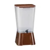 Tablecraft Standard Beverage Dispenser 5 Gallon Brown 10.875"x11.5"x22" - (PPC) Includes Tomlinsoni faucet - NSF