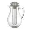 Tablecraft Pitcher 3 Qts 7.75"x6.875"x10.875" - Polycarbonate (PC) Includes Center Ice Core
