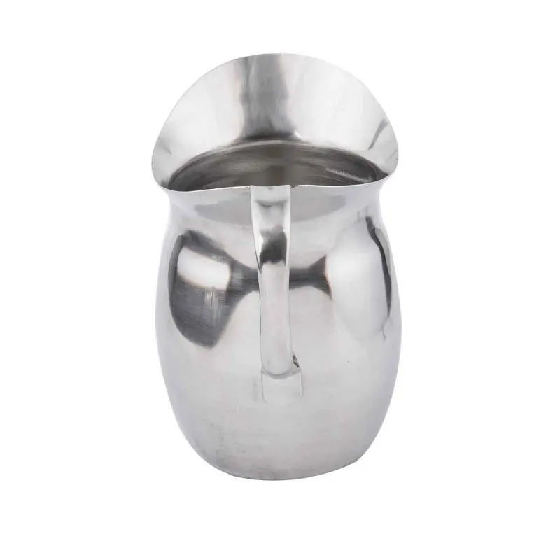 Tablecraft Bell Pitcher 3 Qts 6"x10"x9.125" - Stainless Steel (18/8)