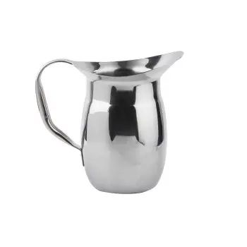 Tablecraft Bell Pitcher 2 Qts 9.25"x5"x8.25" - Stainless Steel (18/8)