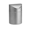Tablecraft Mini Waste Basket 45 Oz. 4.625"x4.625"x6.75" - Stainless Steel (200 Series)