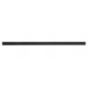 Tablecraft 7.75" (8mm) Straws Black .315"x.315"x7.75" - Paper Pack of 500 - Unwrapped - Set of 6