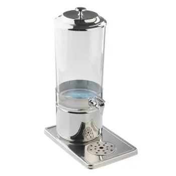 Tablecraft Single Beverage Dispenser 2 Gallon 14.375"x9"x21" - Polycarbonate (PC)