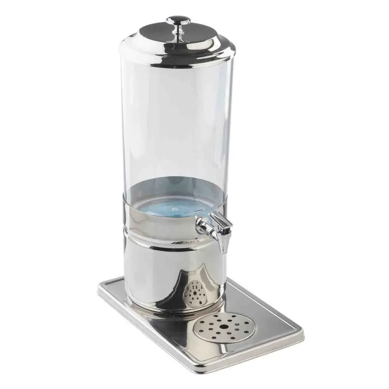 Tablecraft Single Beverage Dispenser 2 Gallon 14.375"x9"x21" - Polycarbonate (PC)