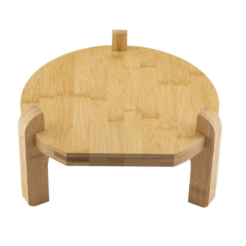 Tablecraft Stand for Glass Beverage Dispensers 10"x9.875"x5.75" - Bamboo (Coated) Fits Dispensers BDG1000 - BDG2000 - BD