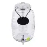 Tablecraft Beehive Collection Beverage Dispenser 2.5 Gallon Clear 9"x10.75"x14.5" - Glass (Clear Soda Lime Glass)
