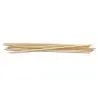 Tablecraft Skewer .118"x.118"x10" - Natural Bamboo Pack of 100 - Set of 10